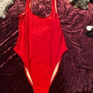 Red one piece